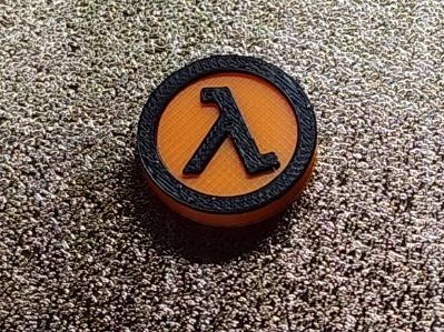 3D Disc for A1 – Half Life