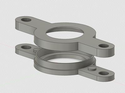 Bicycle bottle cage AirTag Case - Slim