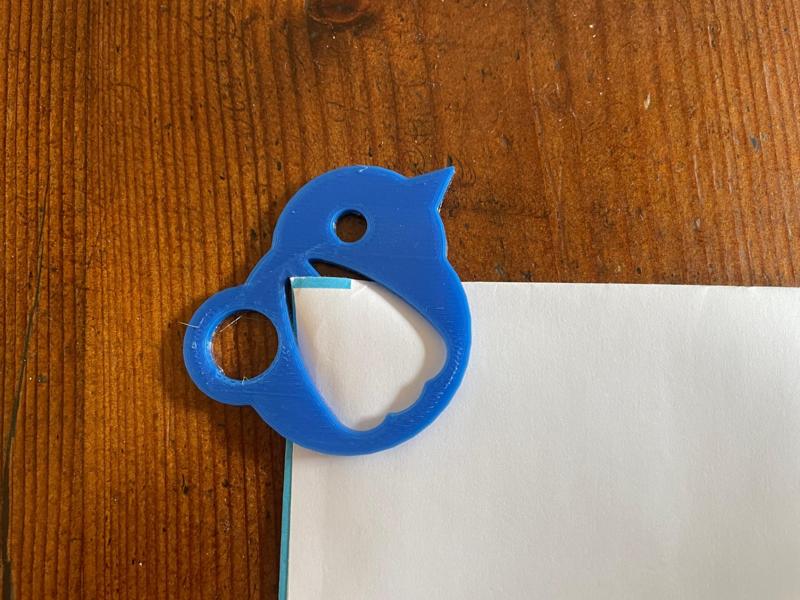 Birdclip (paperclip)