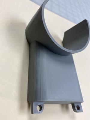 Dust hose clamp for my CNC