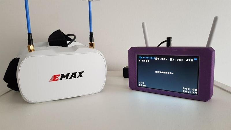 Emax goggles standalone conversion