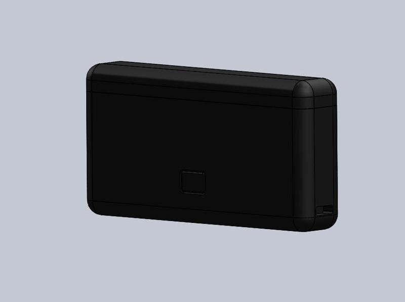 DJI OSMO Action 4 Battery box mockup