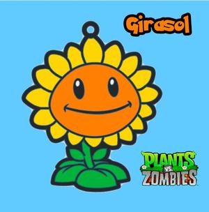 Sunflower Keychain. Plants vs Zombies