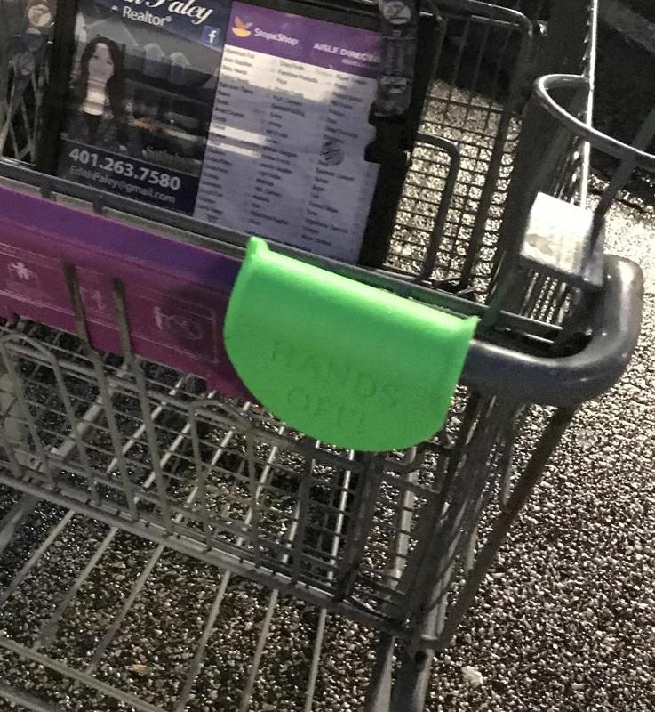 Hands Off cart handles    #NoTouchChallenge