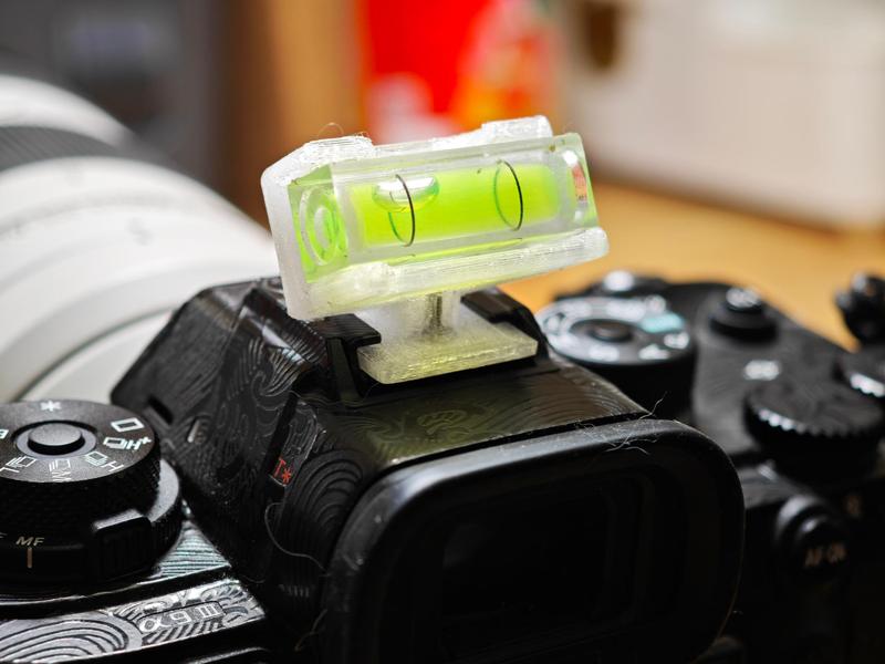 Camera Hot Shoe Level Gauge Bracket