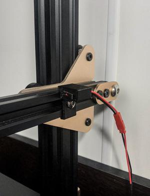 Microswitch mount for time-lapse photography