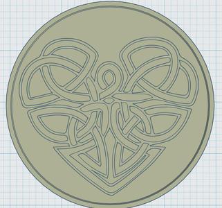 Celtic Symbol Coaster 50