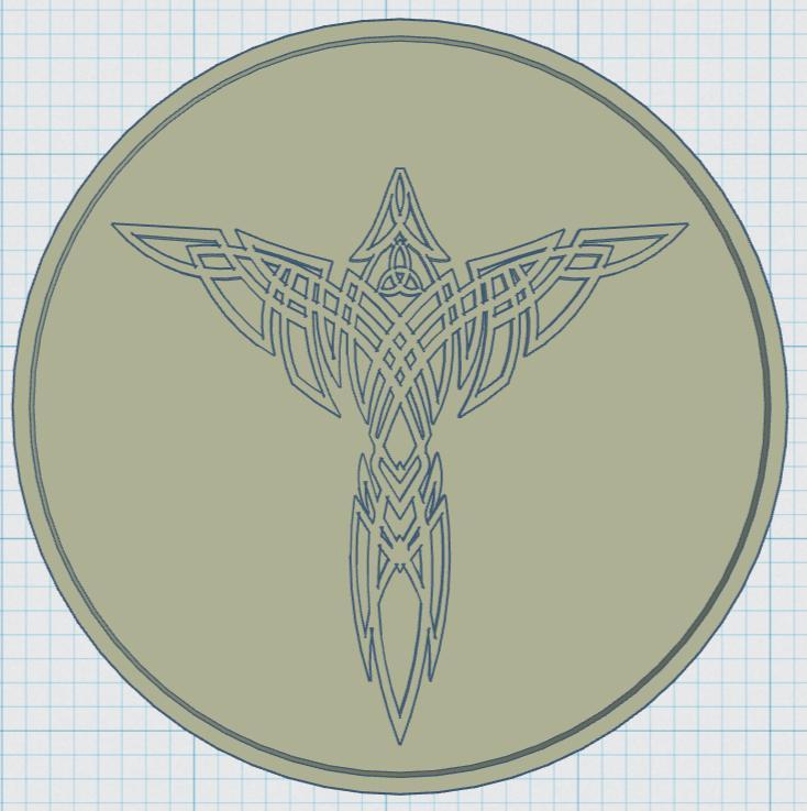 Celtic Symbol Coaster 51
