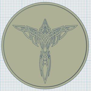 Celtic Symbol Coaster 51