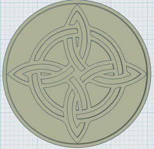 Celtic Symbol Coaster 49