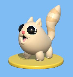 Animated kitten
