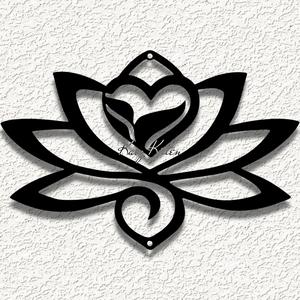 lotus bloom WALL ART HOME DECOR
