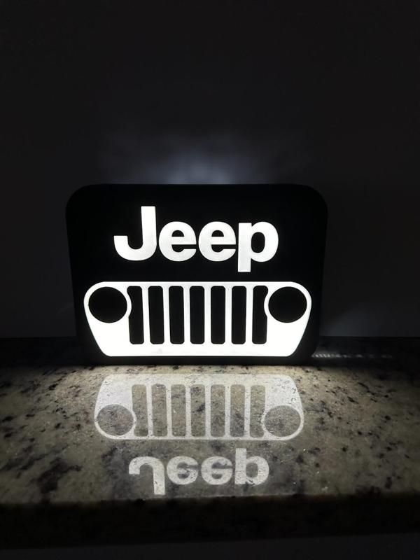 Jeep Lightbox Light box LED lamp