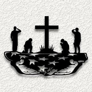 soldiers gods hands WALL ART HOME DECOR