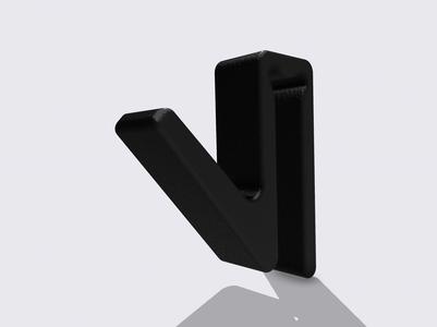 Shower Glass Towel Hook