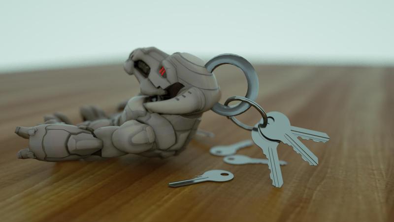 Doom Icon Of Sin Keychain