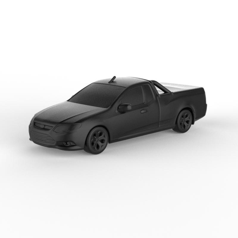 Ford Falcon UTE XR6 2011 (PRE-SUPPORTED)
