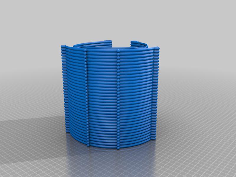 3 stacks of 11 of 3DOne Nano Face Shield V3.0