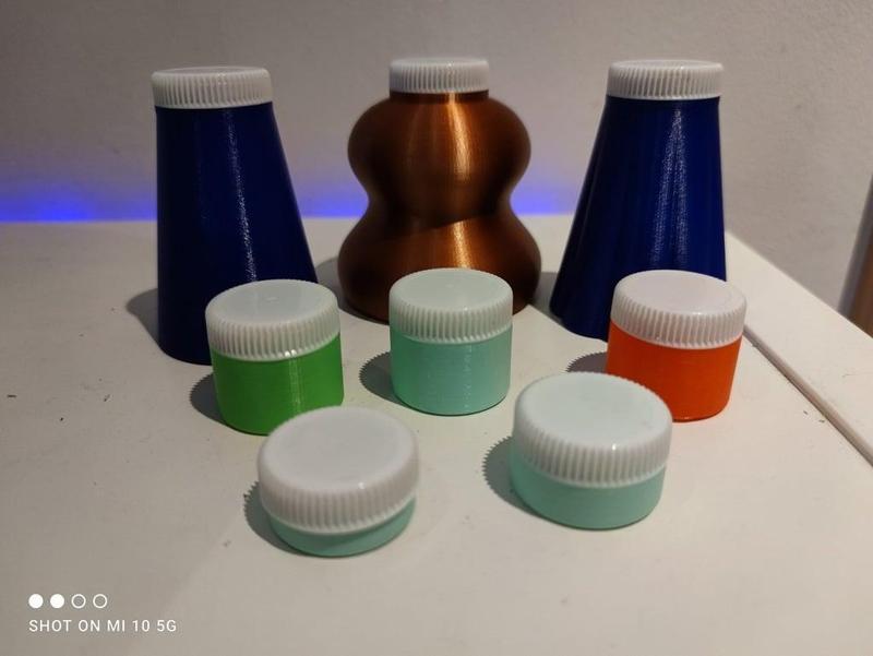 Milk Cap Box  Container