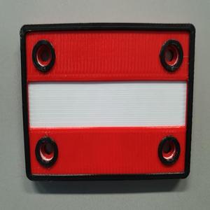 Magnetic Flag AUSTRIA (Single Extruder)