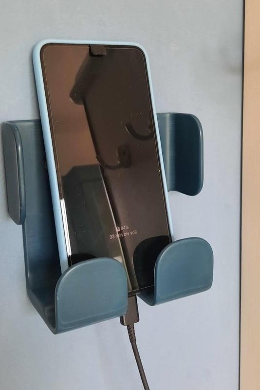 Holder for loading mobile devices