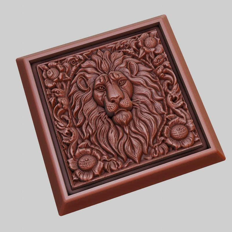 lion Animal 3D Model for CNC Router Laser & 3D Printer