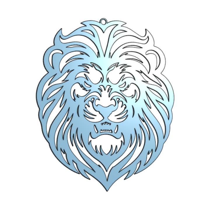 Majestic Lion Wall Art | Majestätischer Löwe Wandkunst