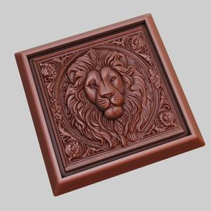 lion Animal 3D Model for CNC Router Laser & 3D Printer