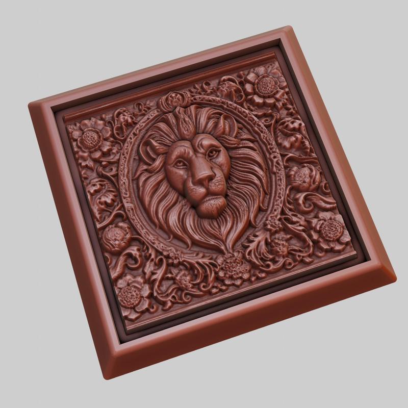 lion Animal 3D Model for CNC Router Laser & 3D Printer