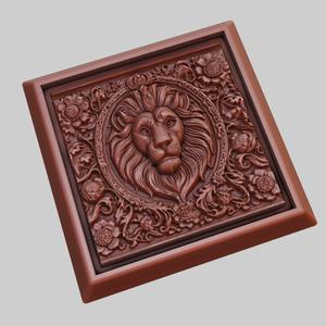lion Animal 3D Model for CNC Router Laser & 3D Printer