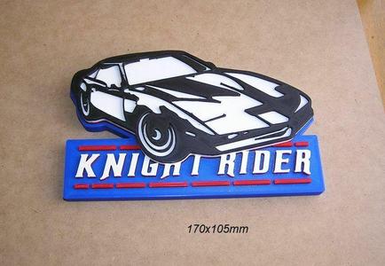 Knight Rider, Fantastic Car, TV Series, Poster, Sign, Logo, Logotype