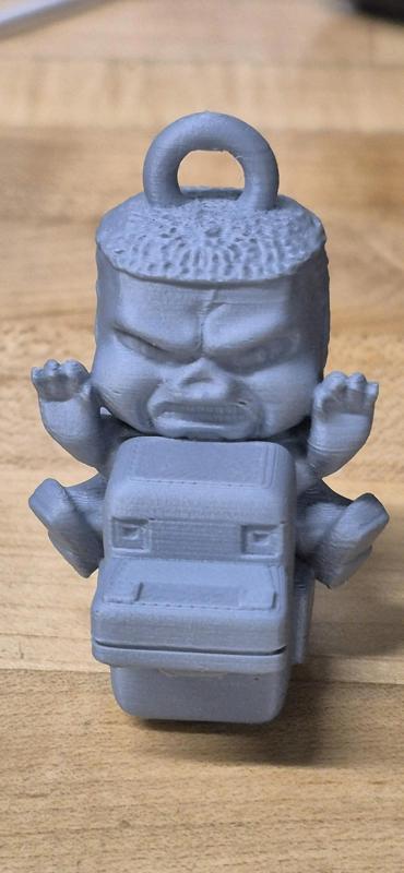 chicken horseman keychain, minecraft movie