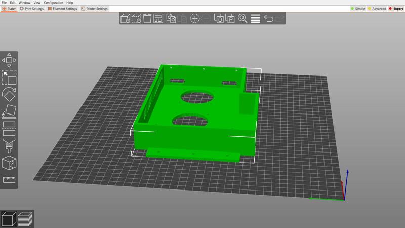 Anycubic kobra max expansion bay