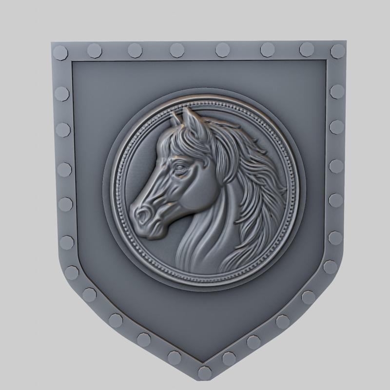 Horse Animal Wall Horse Animal Bust for CNC Router Laser & 3D Printer