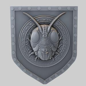 Grasshopper Animal Wall Grasshopper Animal Bust for CNC Router Laser & 3D Printer