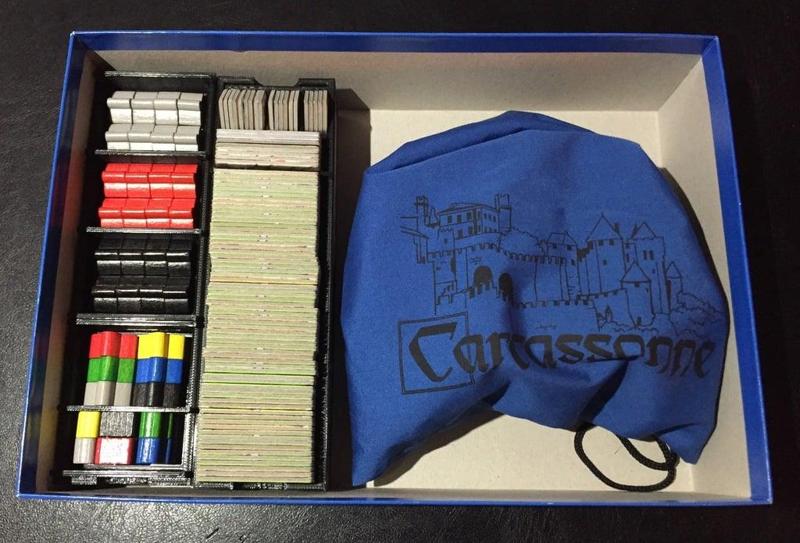 Modular Carcassonne Organizer