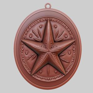 Starfish Animal Pendant Starfish Animal Necklace for CNC Router Laser & 3D Printer
