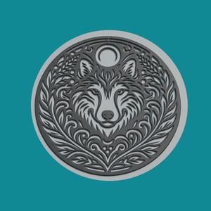 Wolf Print Model