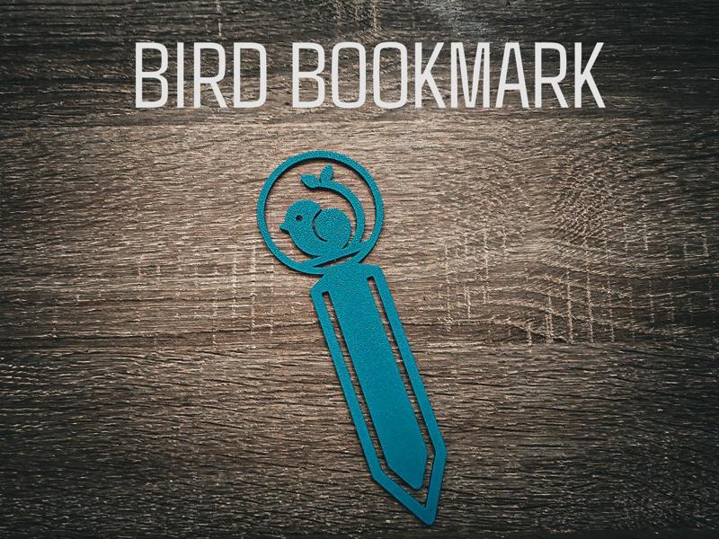 Bookmark - Cute little bird