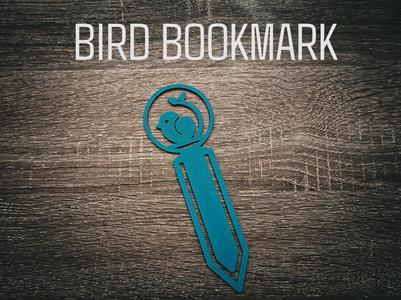 Bookmark - Cute little bird