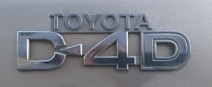 Toyota D-4D sticker