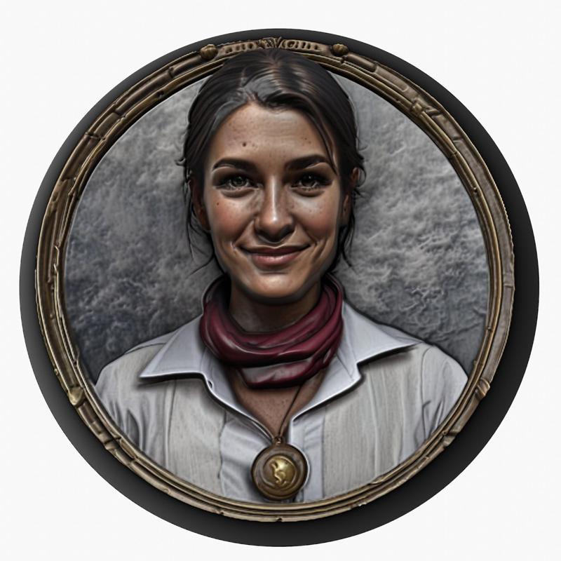 Robin Scherbatsky (How I Met Your Mother) medallion pendant