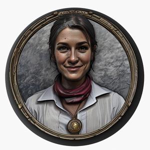 Robin Scherbatsky (How I Met Your Mother) medallion pendant