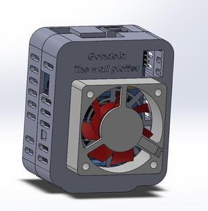 Arduino case for Gondola wall plotter