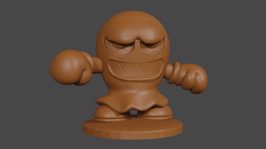 Mario inspired, Broozer, Tabletop DnD miniature