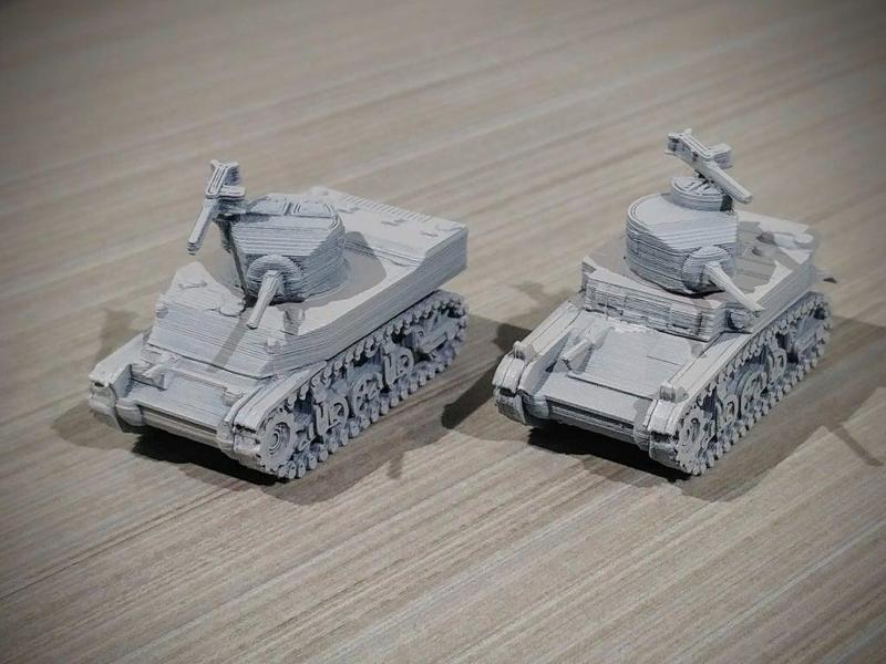 M3 and M5 Stuart easy print