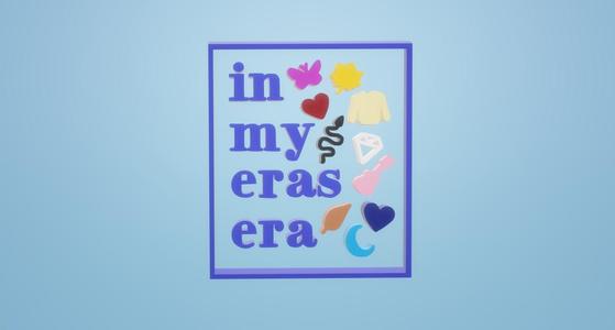 Taylor Swift In my eras era Cookie Cutter Stamp