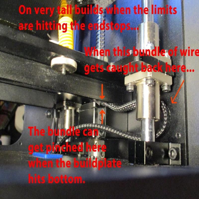 Wanhao Duplicator 6-Monoprice Maker Ultimate Buildplate Wire Retainer