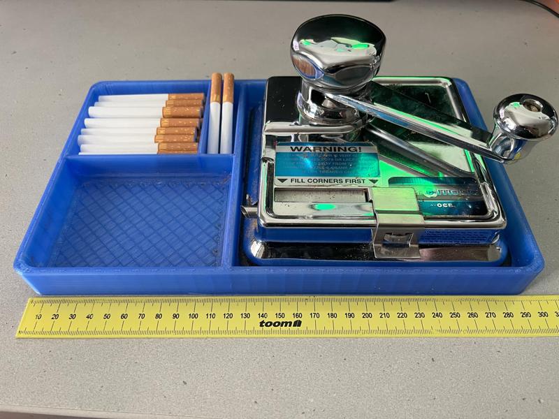 TABAK STOPF SCHALE FÜR OCB STOPFMASCHINE