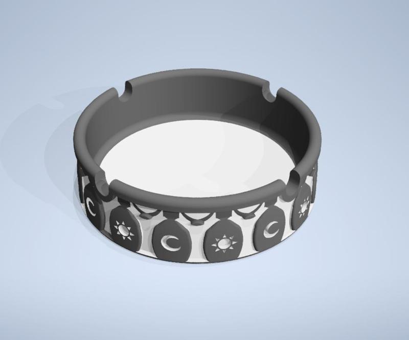 PERSONALIZED ASHTRAY